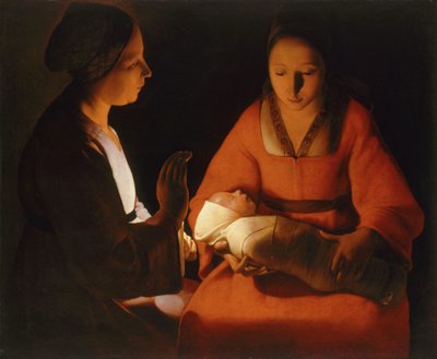 The New-born by Georges de La Tour